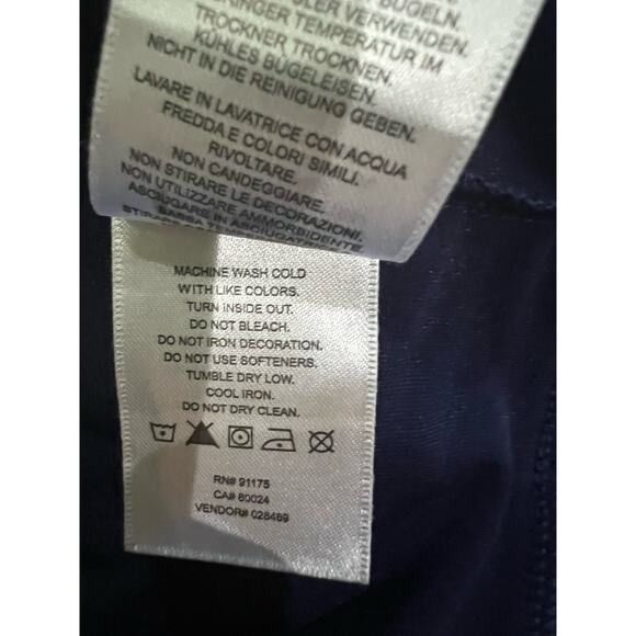 Fila Navy and Sky Blue Tank Top - Picture 7 of 9